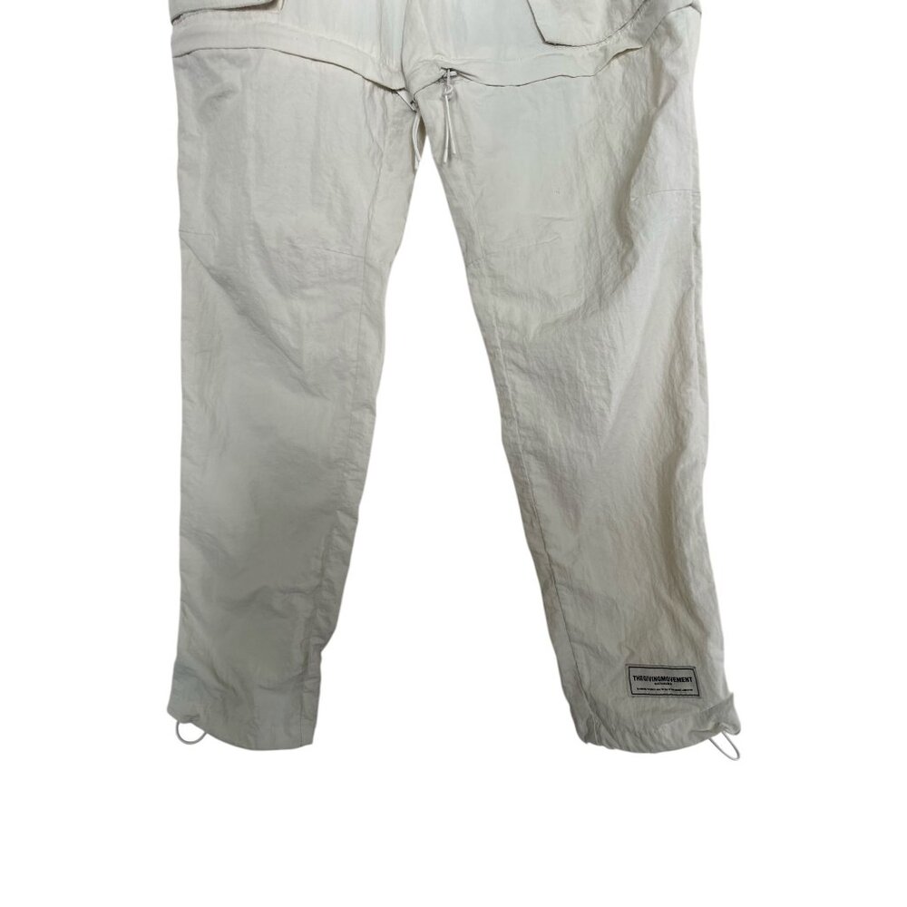The Giving Movement Detachable Cargo Pants Women XS-S White Off Gorpcore Outdoor - Picture 8 of 16